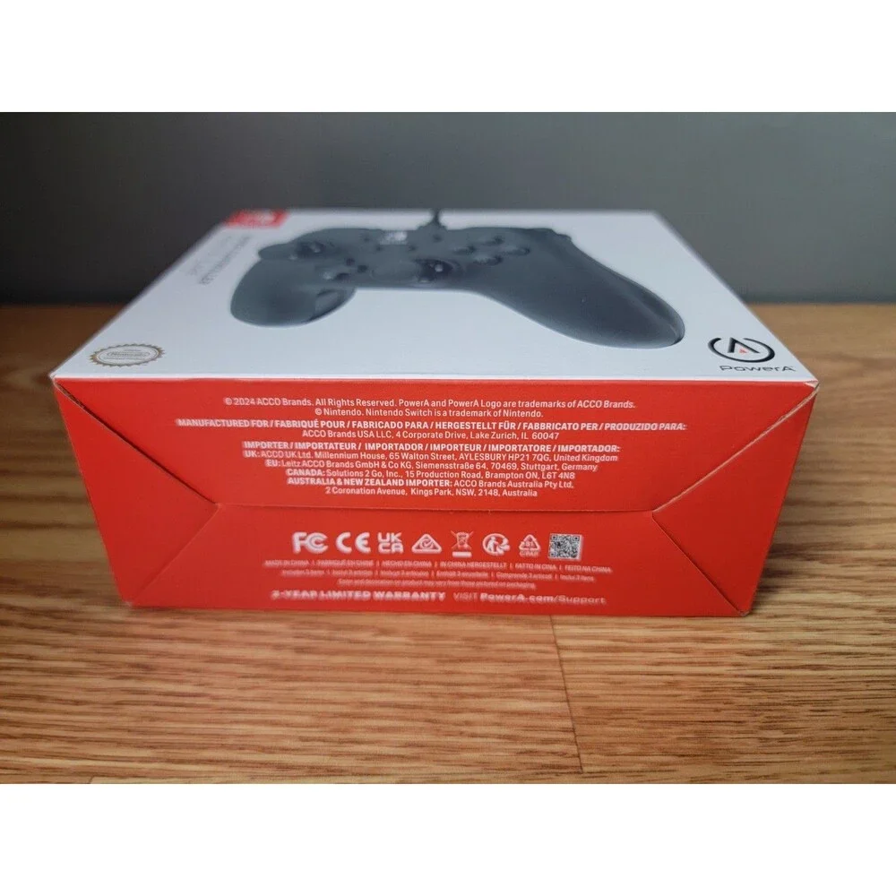 PowerA  Advantage Wired Controller for Nintendo Switch 2 Black  New Sealed